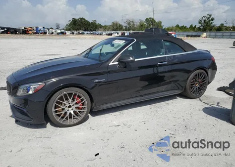 2019 Mercedes-Benz C 63 Amg-S z USA, uszkodzony, nr VIN WDDWK8HB9KF847338